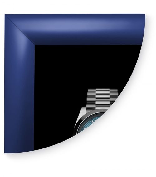 Рамка Клик ПК-25, 45°, А4, синий глянец RAL-5002 в Волгограде - картинка, изображение, фото
