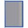 Перекидная система настенная 10 рамок (Синий) - фото, изображение, картинка