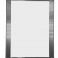Рамка Клик ПК-25  с дек. уголком А1, серебро матовое анодир. в Волгограде - картинка, изображение, фото
